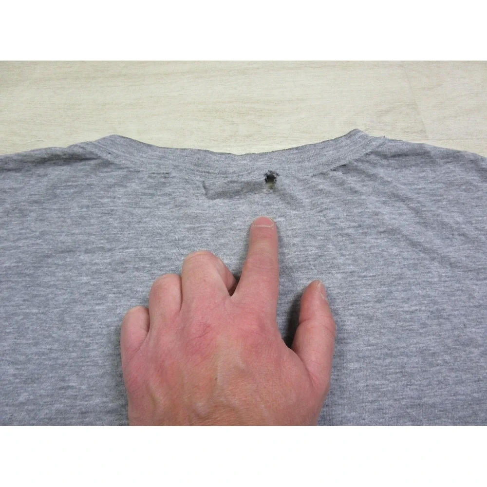 Vintage 90s Polo Jeans Company Ralph Lauren Logo T Shirt Adult (XL) Gray Men's
